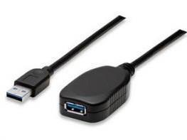 USB3.0延長線（A公對A母）帶信號放大器 1.5米與5米規格詳解，兼論廠家選擇與圖片參考